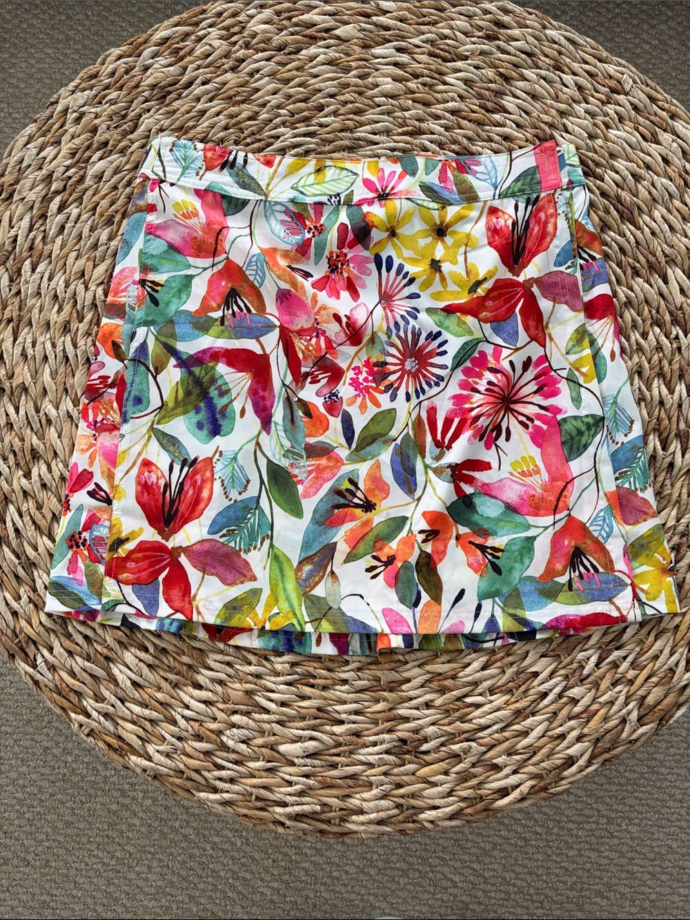 RipSkirt Wildflower Watercolor Wrap Skirt - Picture 5 of 13